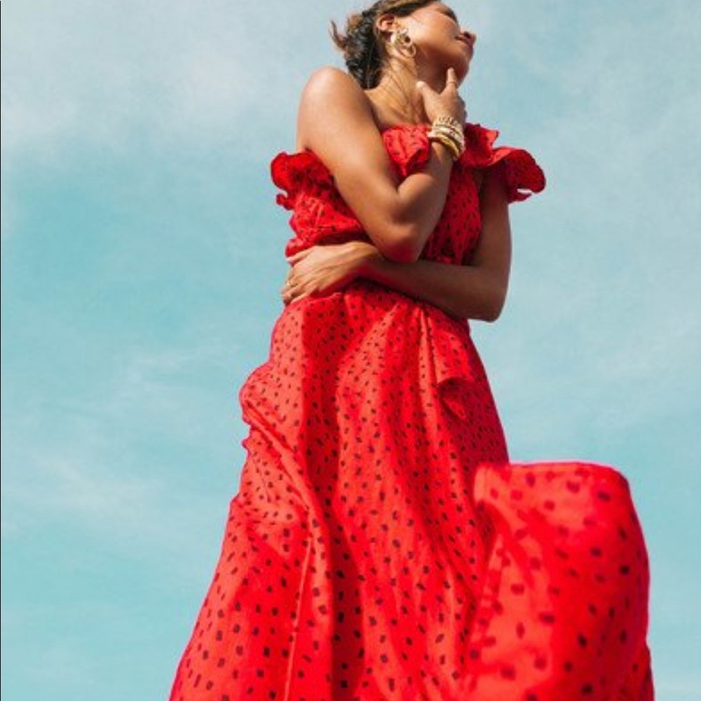 Red Maxi Dress